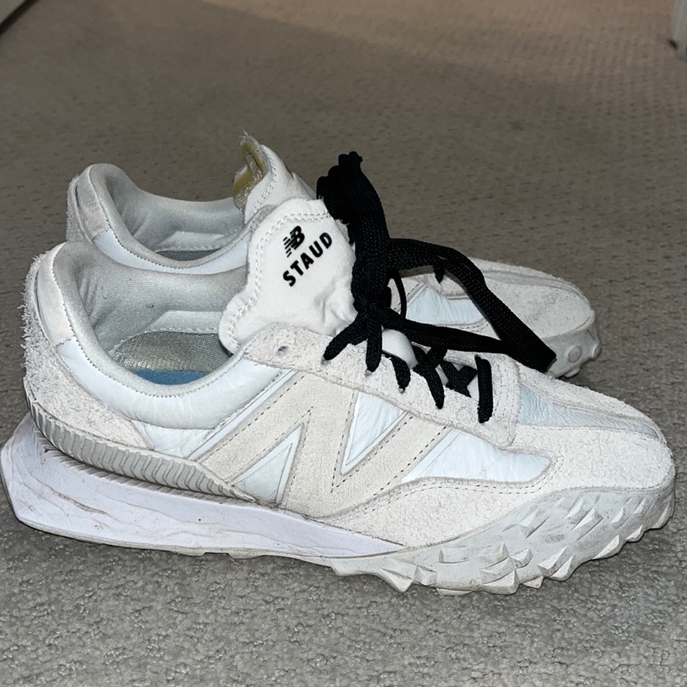 New Balanca Staud XC-72 cream sneaker